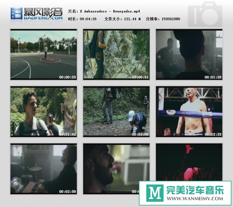 ŷMV-X Ambassadors - Renegadesٶ/MP4/121MB(1)