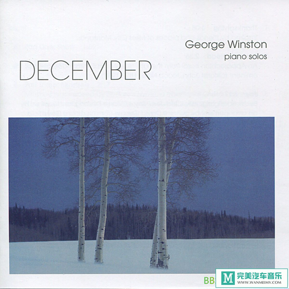 georgewinston乔治温斯顿december十二月1982wavcuebd